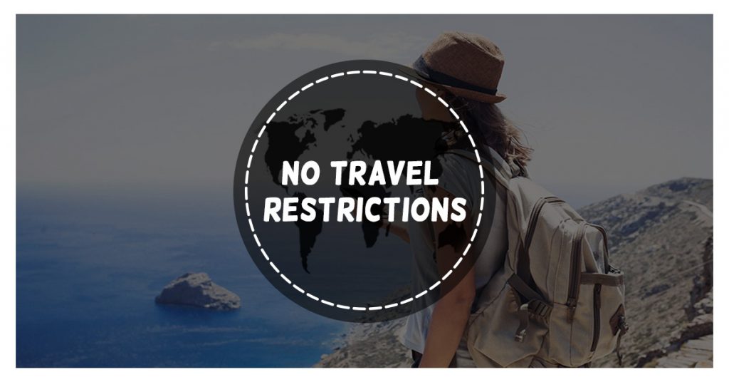 which countries don't have travel restrictions