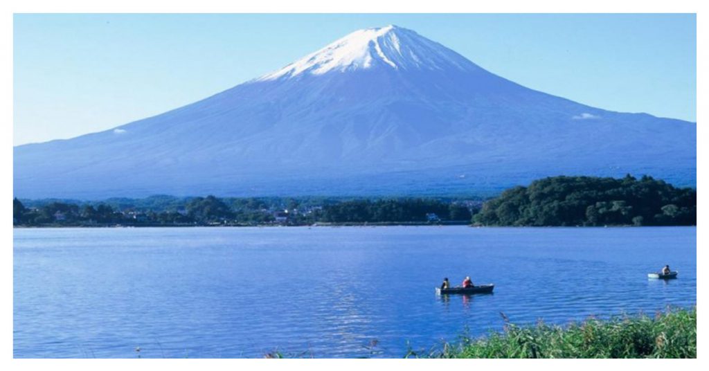 Lake Kawaguchi, Japan