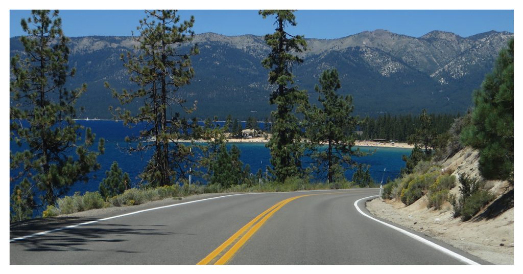 Highway 93 S. and Lake Tahoe