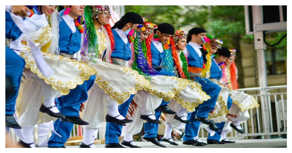 rhythm of Turkey's famous dance