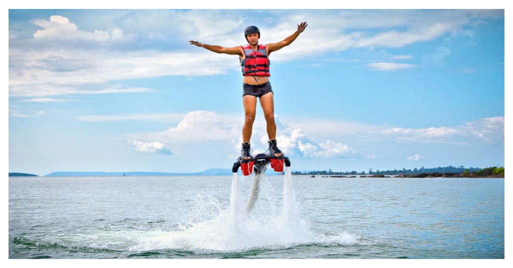 Fly Boarding In Maldives -2