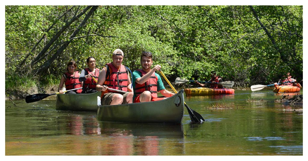 Paddling in the Pinelands